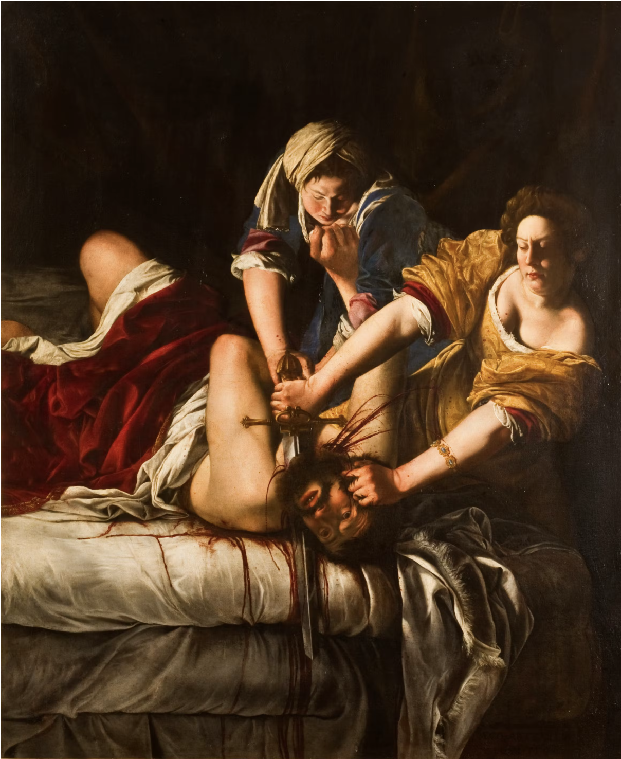 Artemisia Gentileschi: quién sostiene la espada.